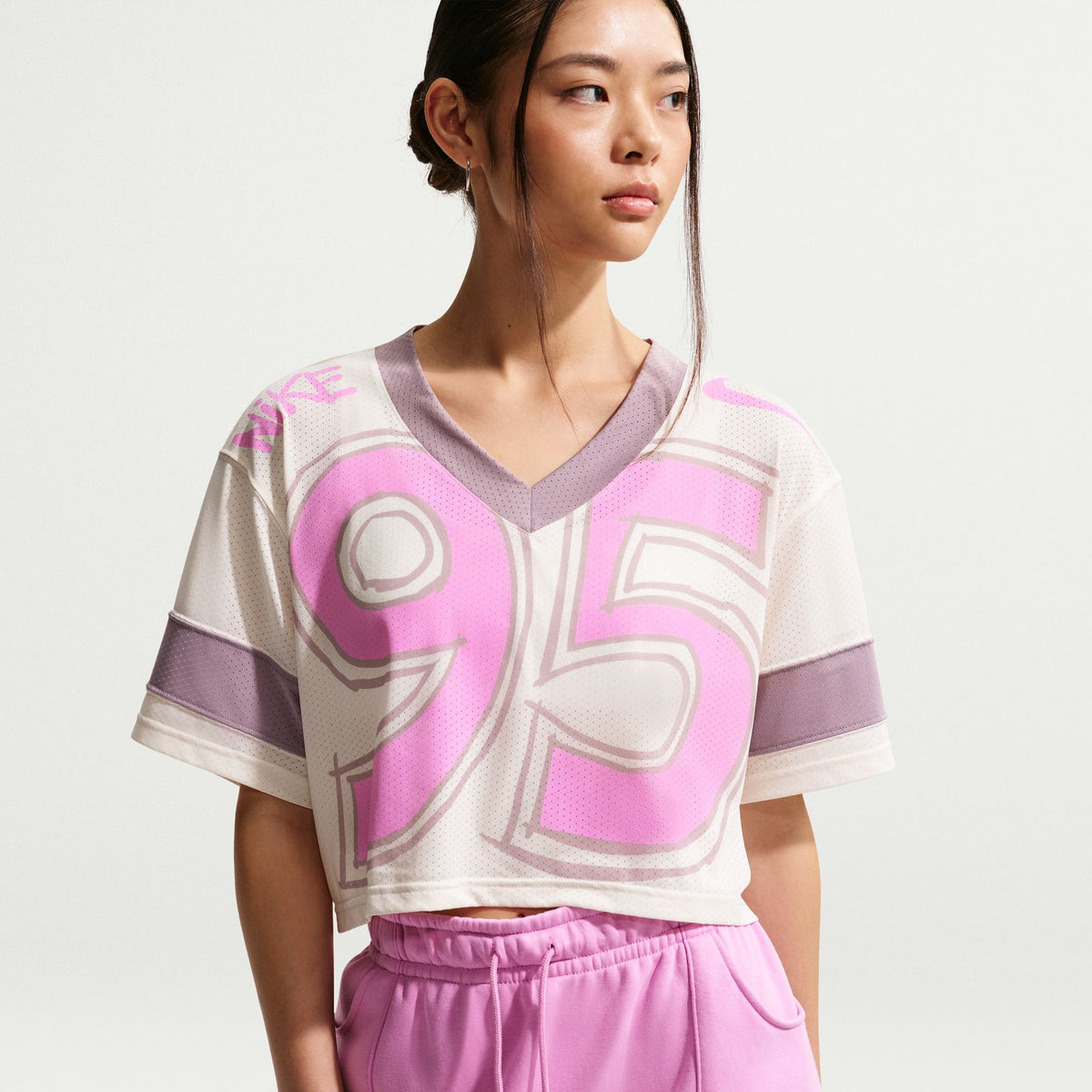 Áo Tay Ngắn Thể Thao Thời Trang Nữ Nike As W Nsw Crop Jersey