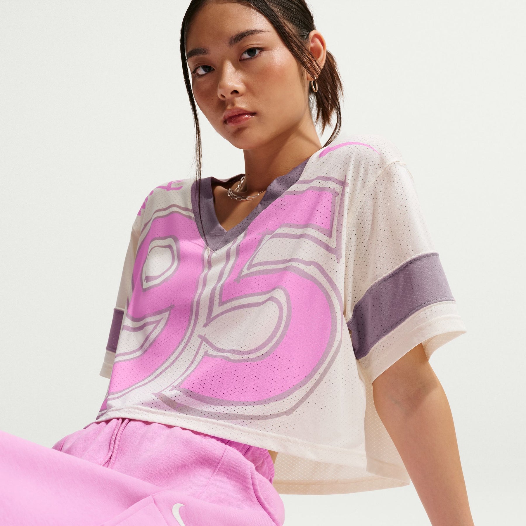 Áo Tay Ngắn Thể Thao Thời Trang Nữ Nike As W Nsw Crop Jersey