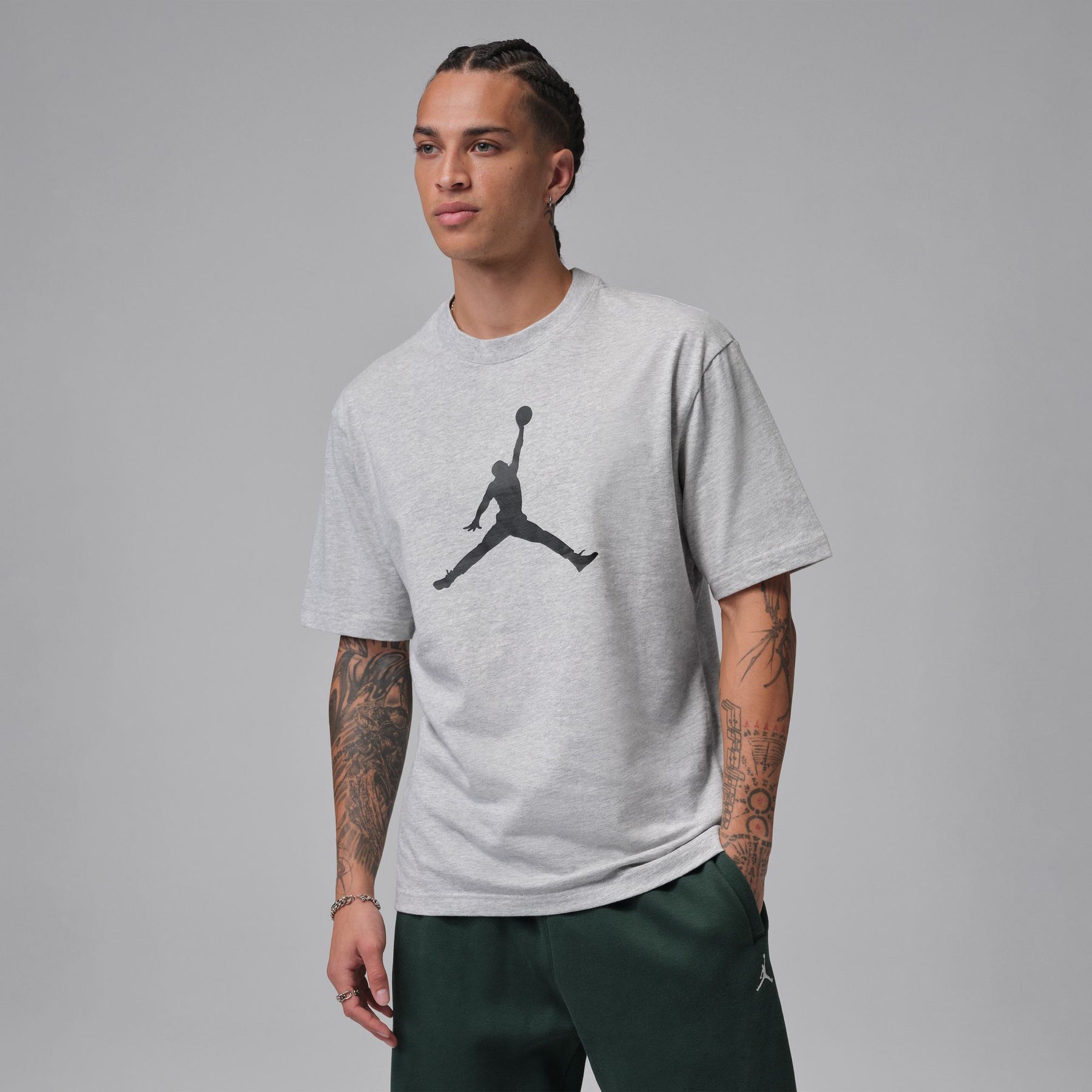 Áo Tay Ngắn Thể Thao Thời Trang Nam Nike M J Jumpman Ss Hbr Tee 2