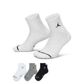 Vớ Thể Thao Thời Trang Unisex Nike U J Ed Elvd Ankle 3Pr - 144 (3 Đôi)