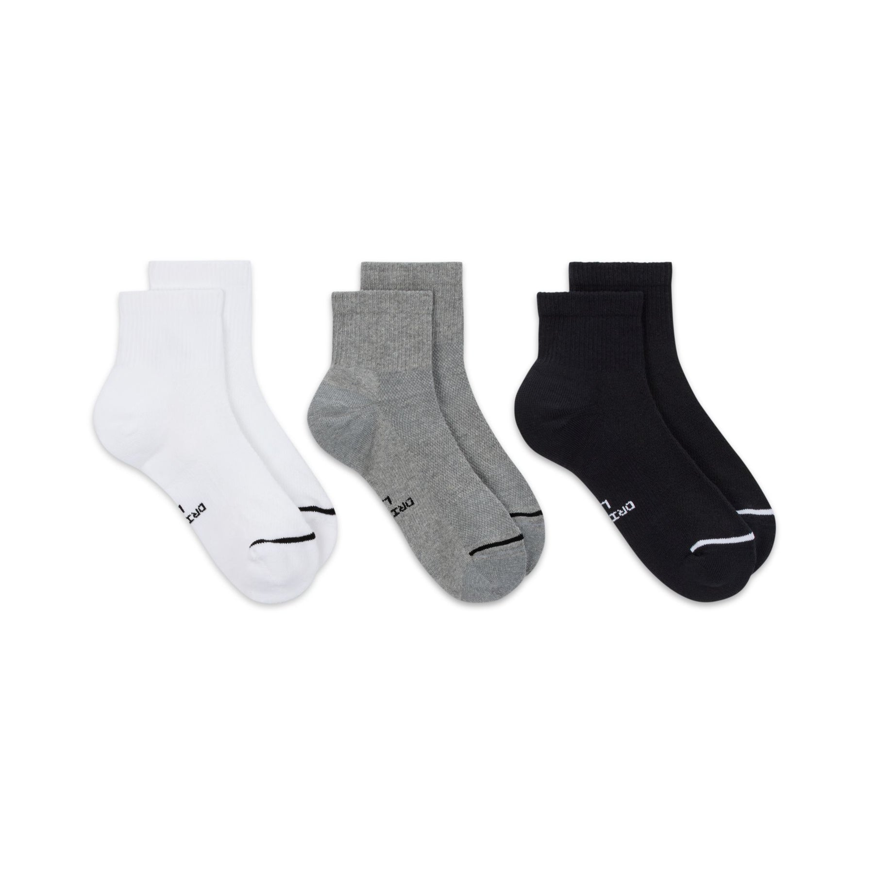 Vớ Thể Thao Thời Trang Unisex Nike U J Ed Elvd Ankle 3Pr - 144 (3 Đôi)