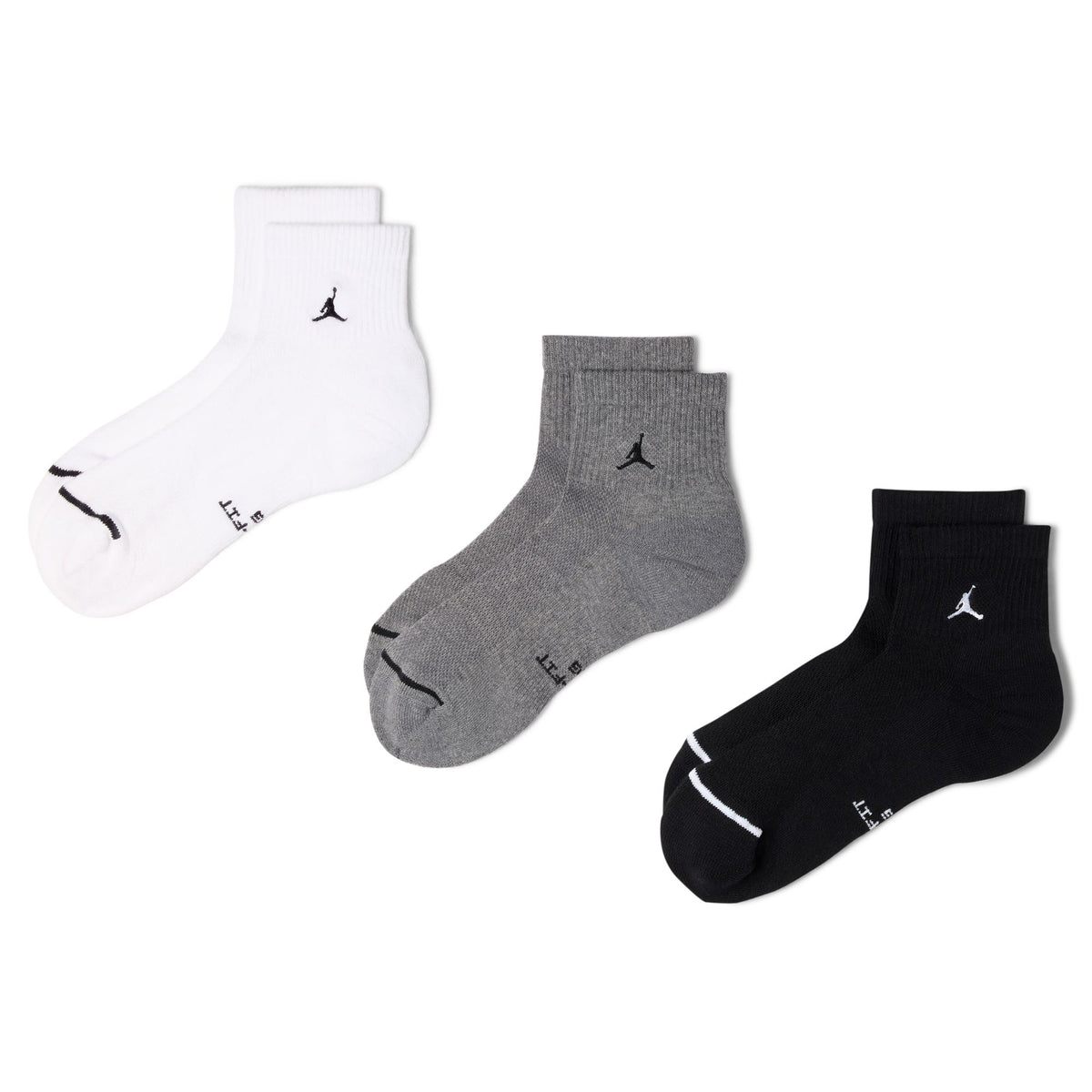 Vớ Thể Thao Thời Trang Unisex Nike U J Ed Elvd Ankle 3Pr - 144 (3 Đôi)