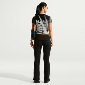 Áo Tay Ngắn Thể Thao Thời Trang Nữ Nike As W Nsw Chll Knt Crop Oc9 Tee