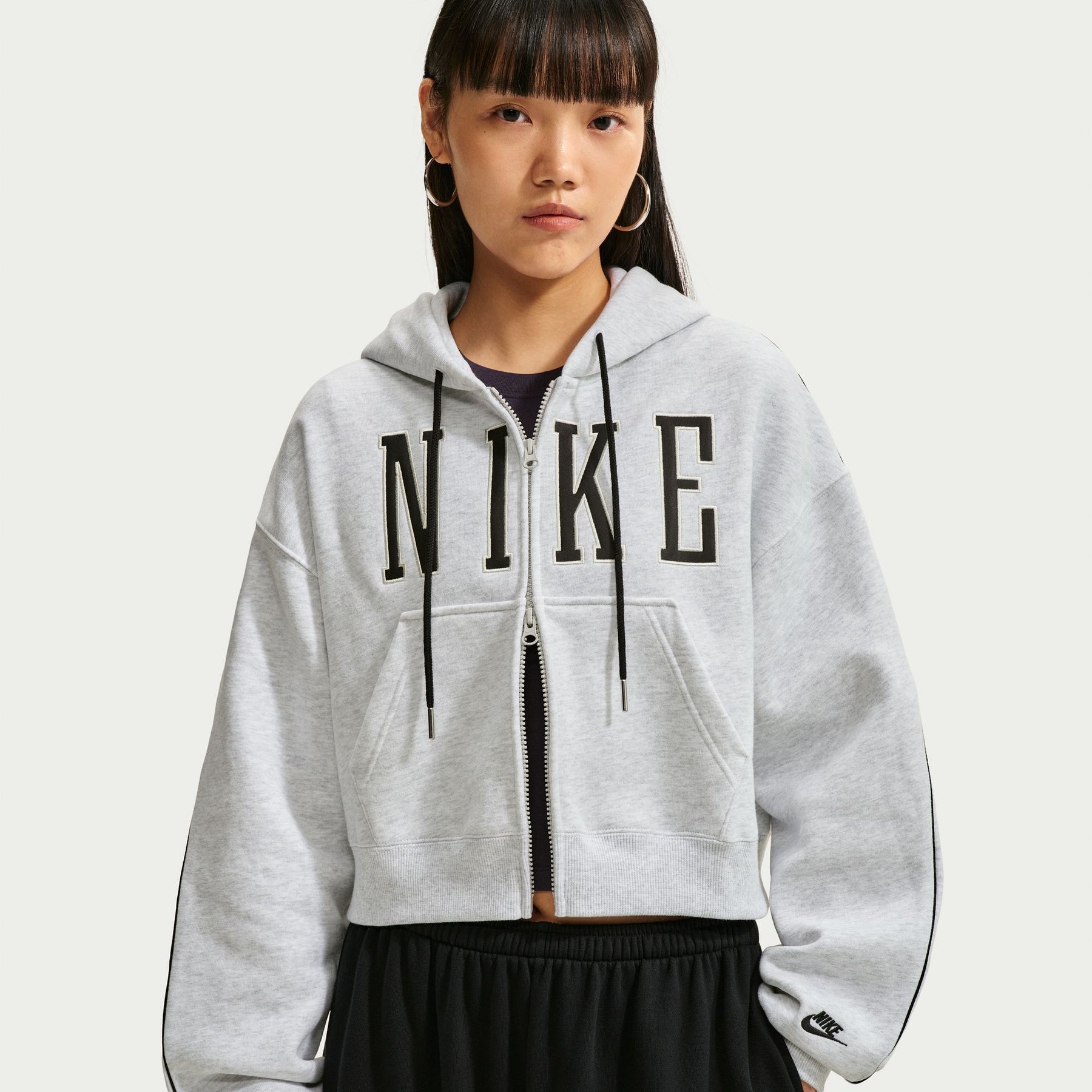 Áo Khoác Thể Thao Thời Trang Nữ Nike As W Nk Stdo Flc Mw Os Crp S F