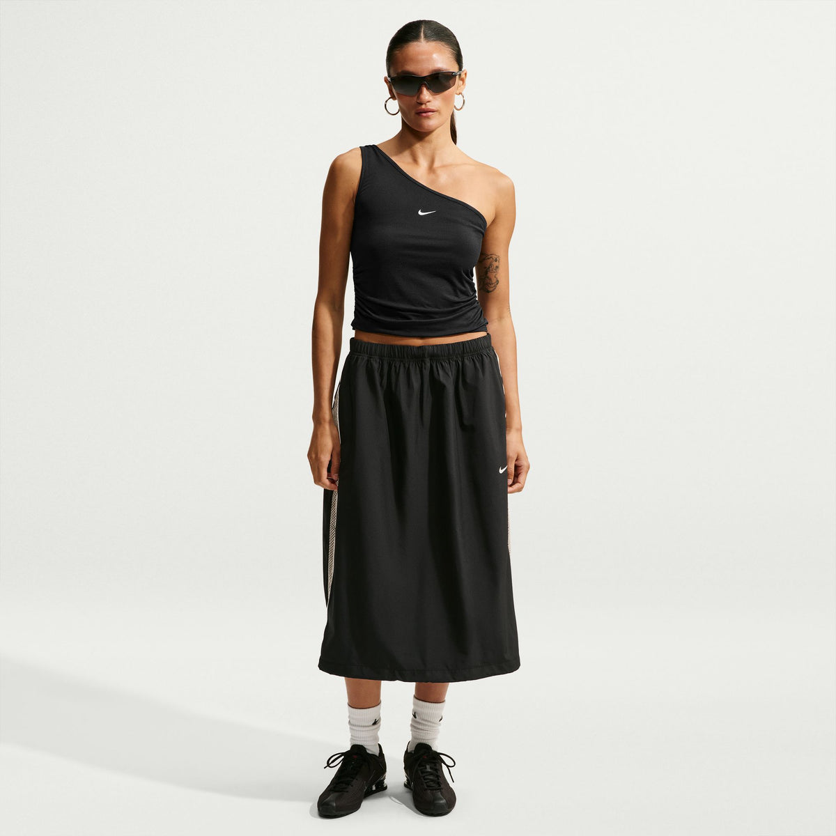 Áo Thể Thao Thời Trang Nữ Nike W Nk Assym One Shoulder Tank
