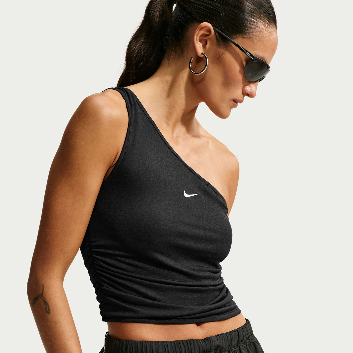 Áo Thể Thao Thời Trang Nữ Nike W Nk Assym One Shoulder Tank