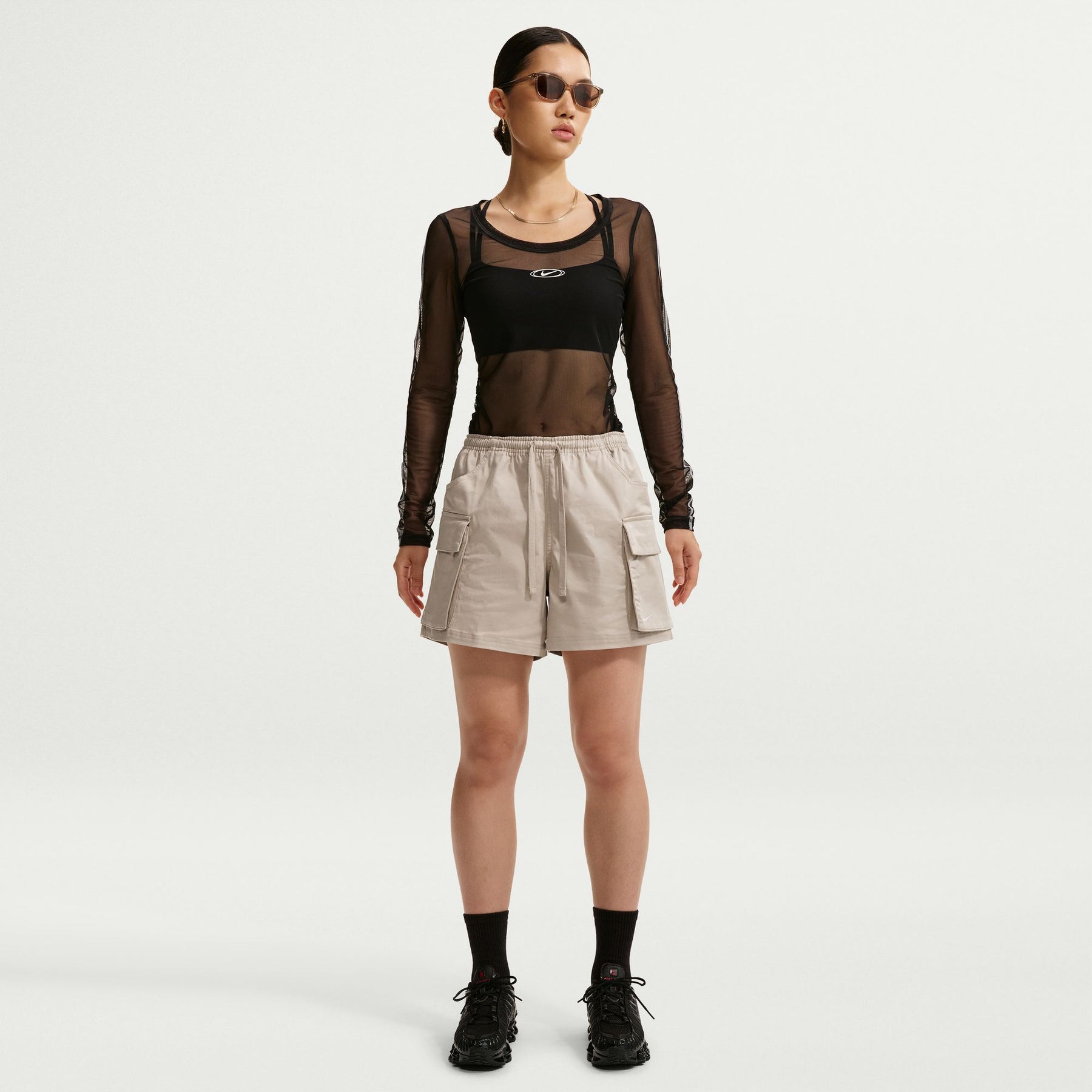 Quần Ngắn Thể Thao Thời Trang Nữ Nike As W Nk Street Utl Wvn Cargo S