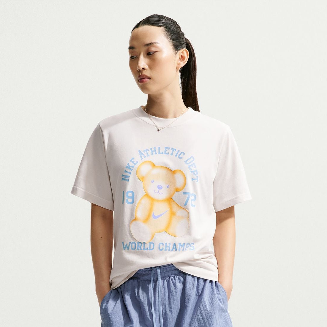 Áo Tay Ngắn Thể Thao Thời Trang Nữ Nike As W Nsw Ss Bf Tee Vgpx