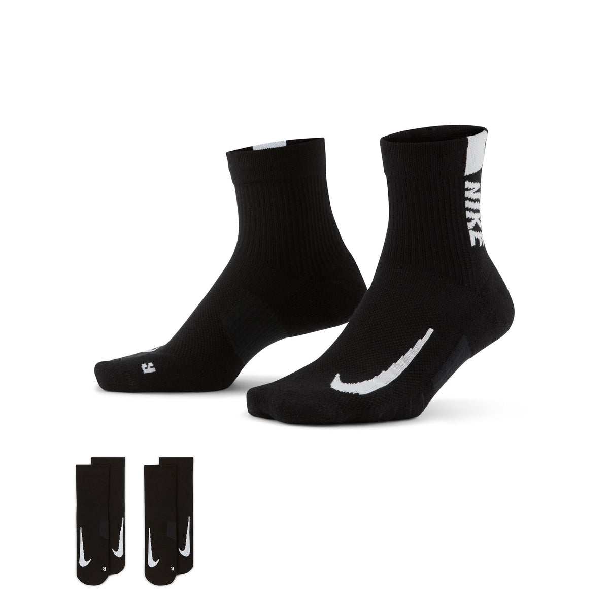 Vớ Thể Thao Unisex Nike U Nk Mltplier Ankle 2Pr (2 đôi)