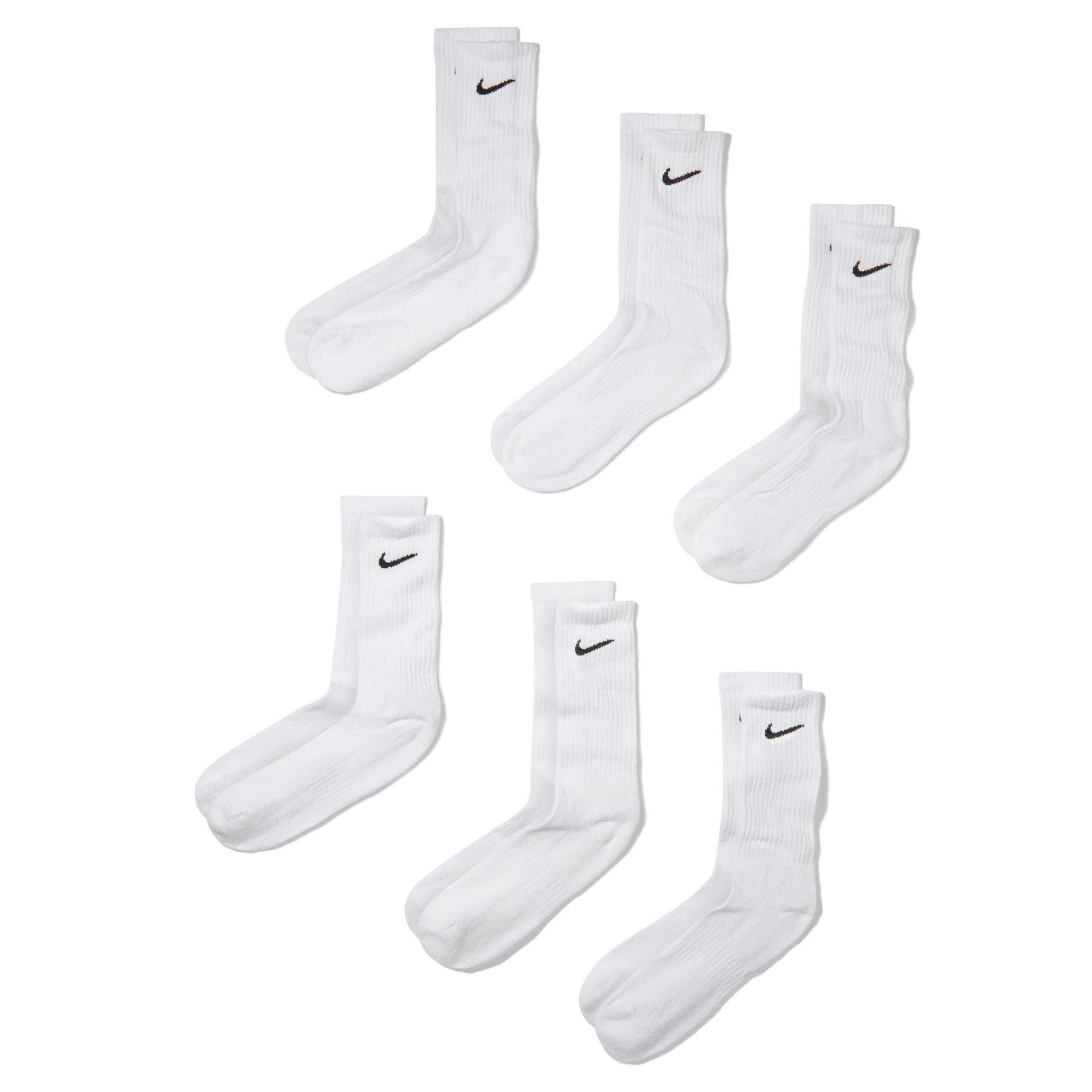 Vớ Thể Thao Tập Luyện Nam Nike U Nk Everyday Cush Crw 6Pr 132 (6 đôi)