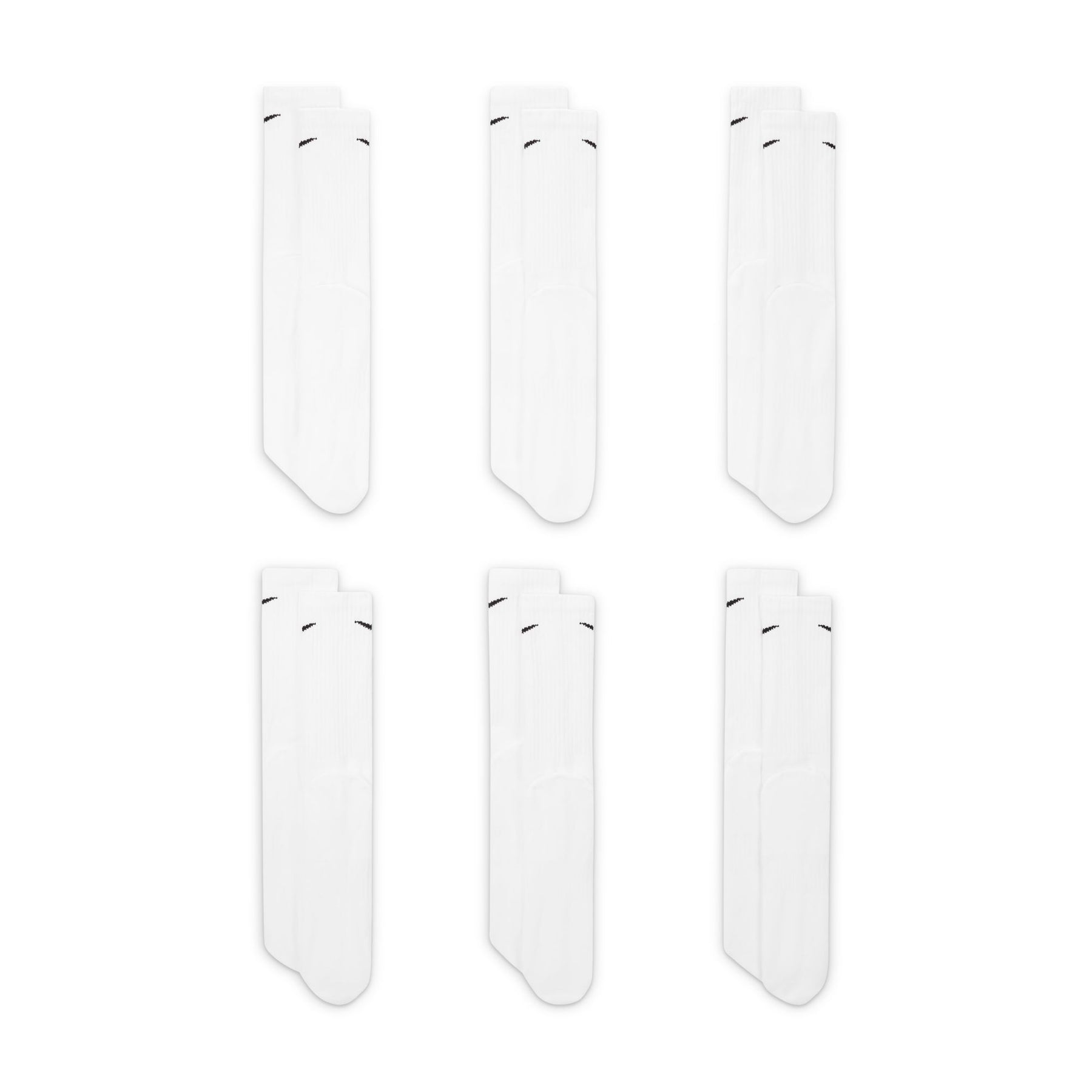Vớ Thể Thao Tập Luyện Nam Nike U Nk Everyday Cush Crw 6Pr 132 (6 đôi)