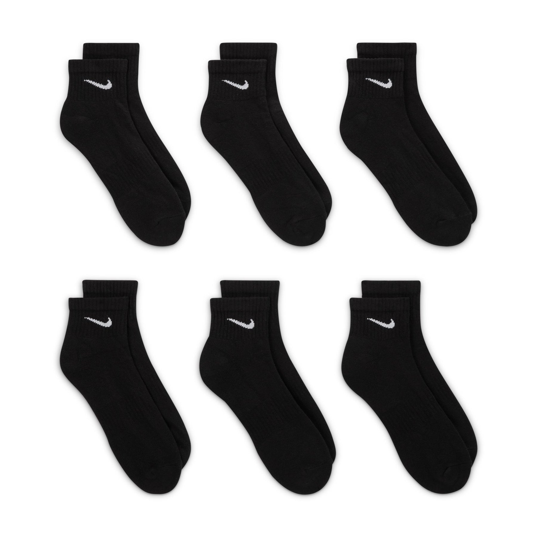Vớ Thể Thao Tập Luyện Nam Nike U Nk Everyday Csh Ankl 6Pr 132 (6 Đôi)