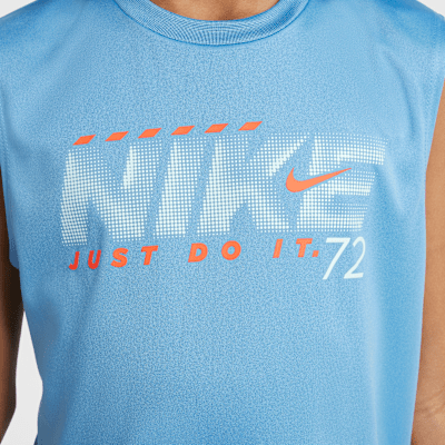 Bộ Áo Quần Thể Thao Bé Trai Nike Nkb B Nk Rhythm Df Aop Short S