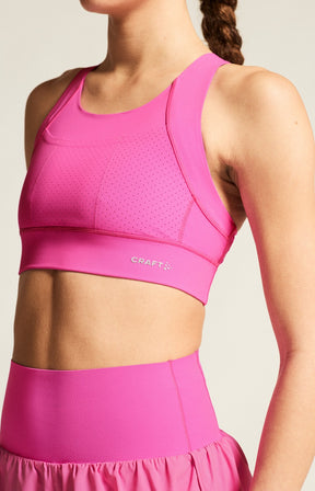 Áo Bra Thể Thao Chạy Bộ Nữ Craft Hypervent Pocket Sport Top W