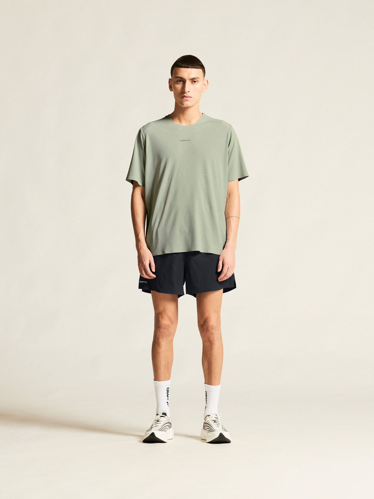 Quần Ngắn Thể Thao Chạy Bộ Nam Craft Hypervent Structure M