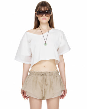 Áo Tay Ngắn Thời Trang Nữ Palladium X Beuter Croptop