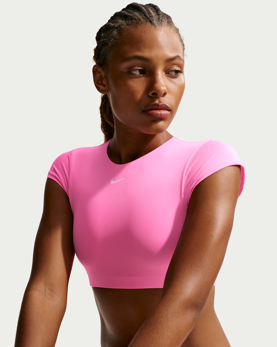 Áo Thể Thao Nữ Mặc Ngoài Nike Swim Cropped Swim Top (không đệm ngực)