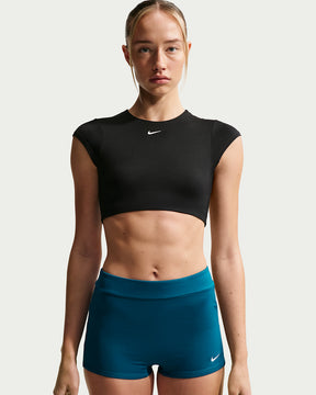 Áo Thể Thao Nữ Mặc Ngoài Nike Swim Cropped Swim Top (không đệm ngực)