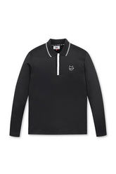 Áo Golf Nam WAAC Men Long Sleeve Knit Collar Polo