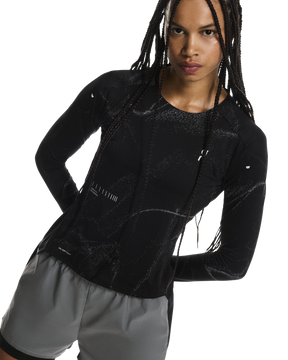 Áo Thể Thao Chạy Bộ Nữ On Running Performance Long-T Lumos