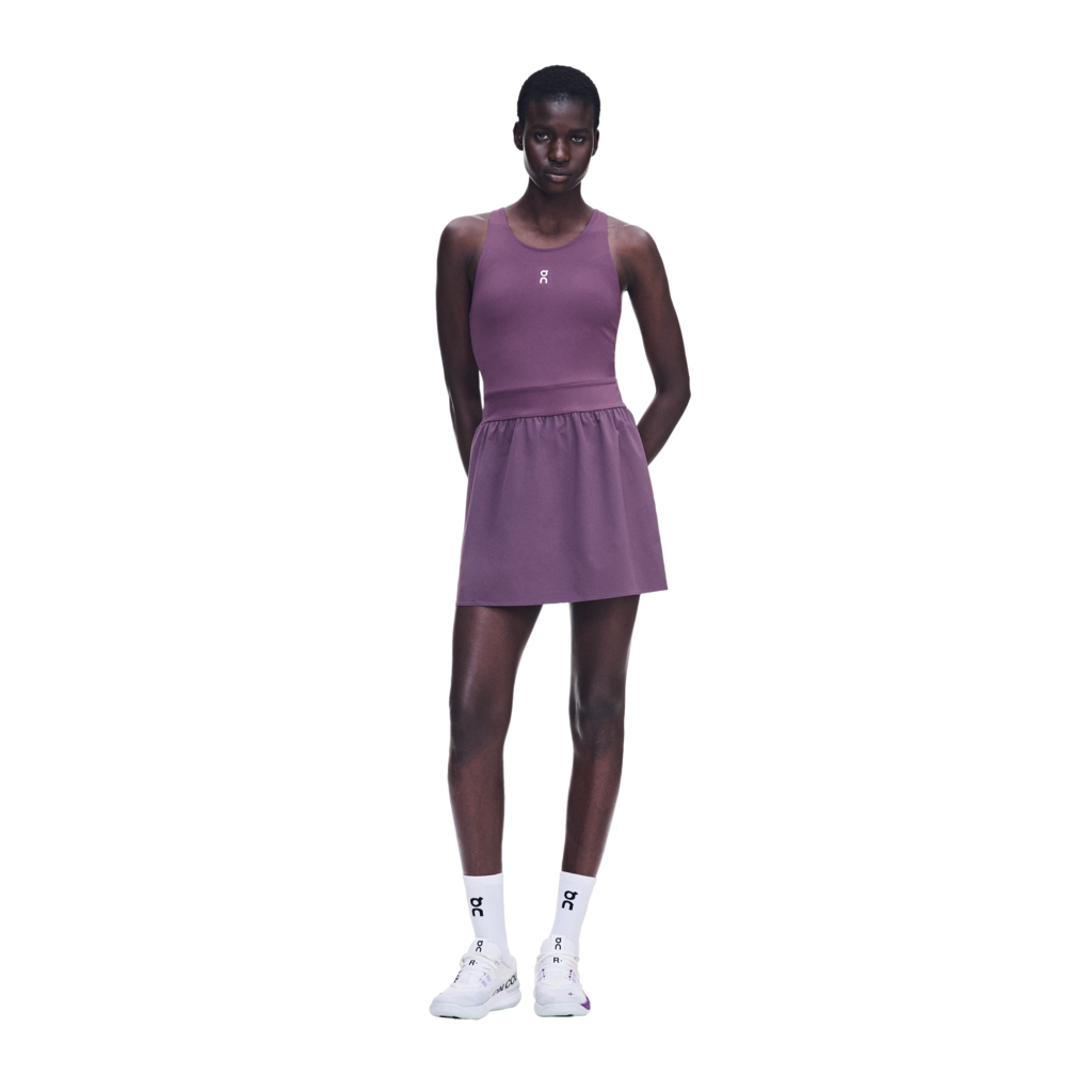 Đầm Thể Thao Quần Vợt/ Pickleball Nữ On Running Court Dress Split