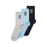 Vớ thể thao UNISEX On Running Logo Sock High 3P (3 đôi)