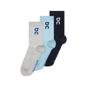 Vớ thể thao UNISEX On Running Logo Sock High 3P (3 đôi)