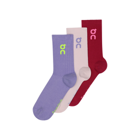 Vớ thể thao UNISEX On Running Logo Sock High 3P (3 đôi)