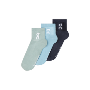 Vớ thể thao UNISEX On Running Logo Sock Mid 3P (3 đôi)