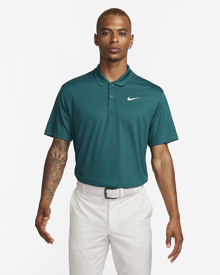 Áo Golf Polo tay ngắn thể thao Nam AS M NK DF VCTRY SOLID POLO