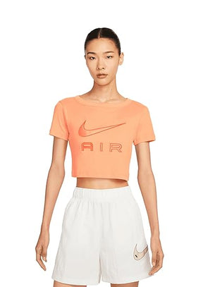 Áo Thể Thao Tay Ngắn Thời Trang Nữ Nike As W Nsw Top Ss Crop Nair