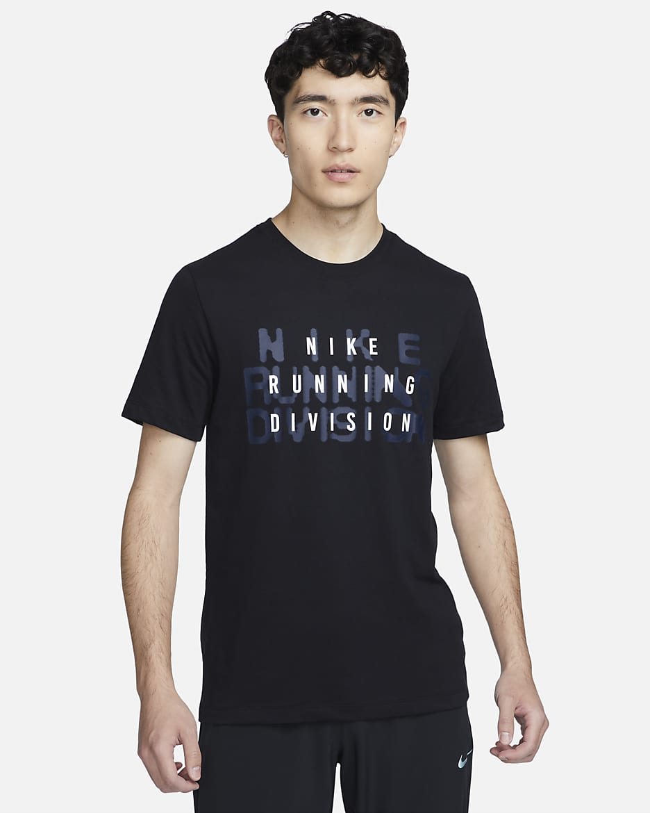 Áo Thể Thao Tay Ngắn Nam Nike As M Nk Df Tee Run Division