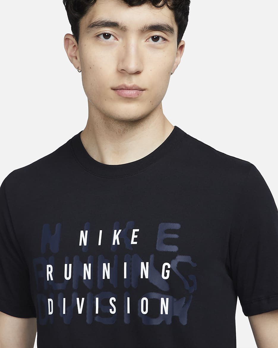 Áo Thể Thao Tay Ngắn Nam Nike As M Nk Df Tee Run Division