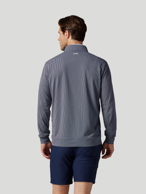 Áo Khóa Kéo Golf Nam Sun Day Red Magnolia 1/4 Zip Nvb