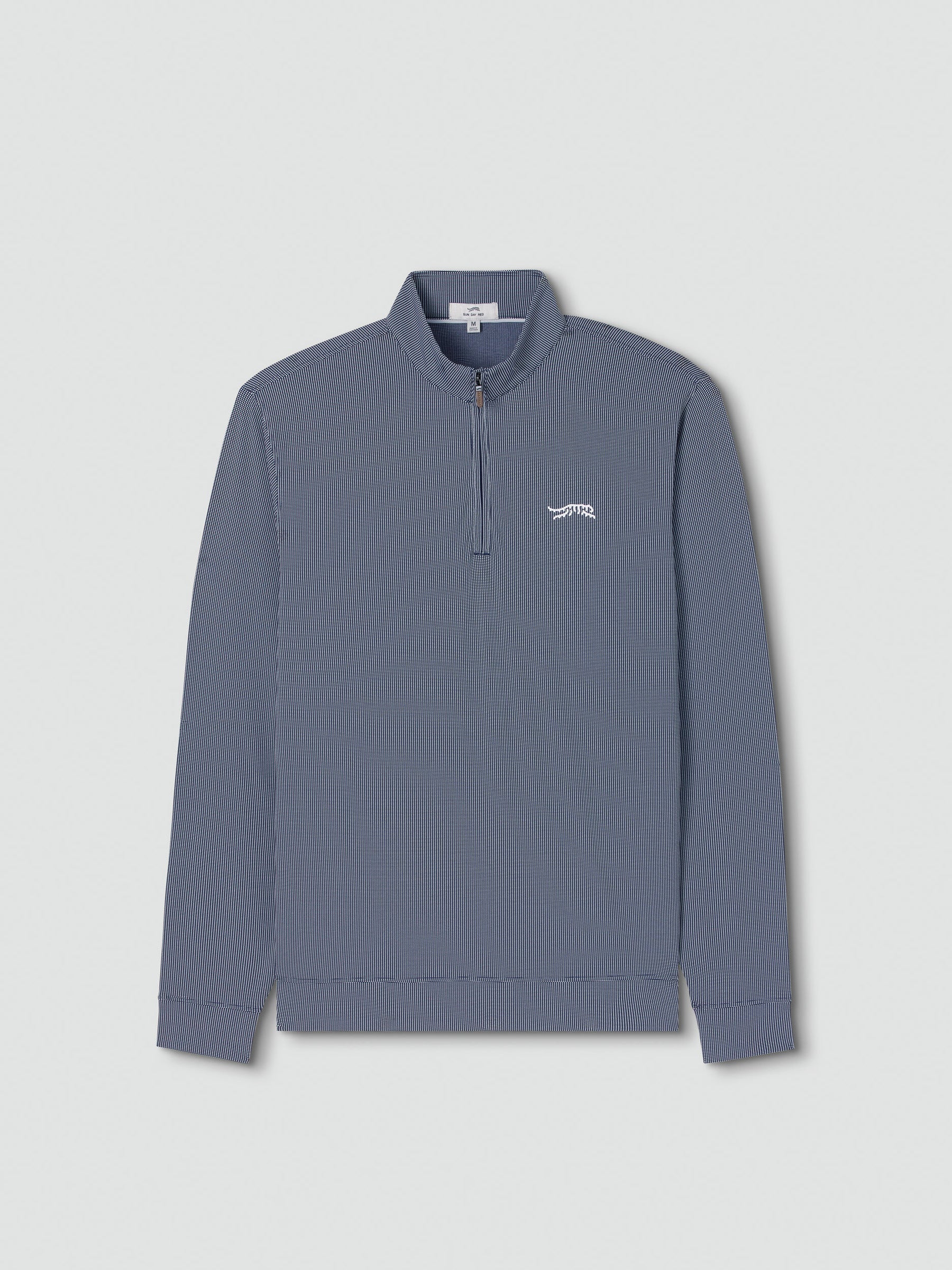 Áo Khóa Kéo Golf Nam Sun Day Red Magnolia 1/4 Zip Nvb