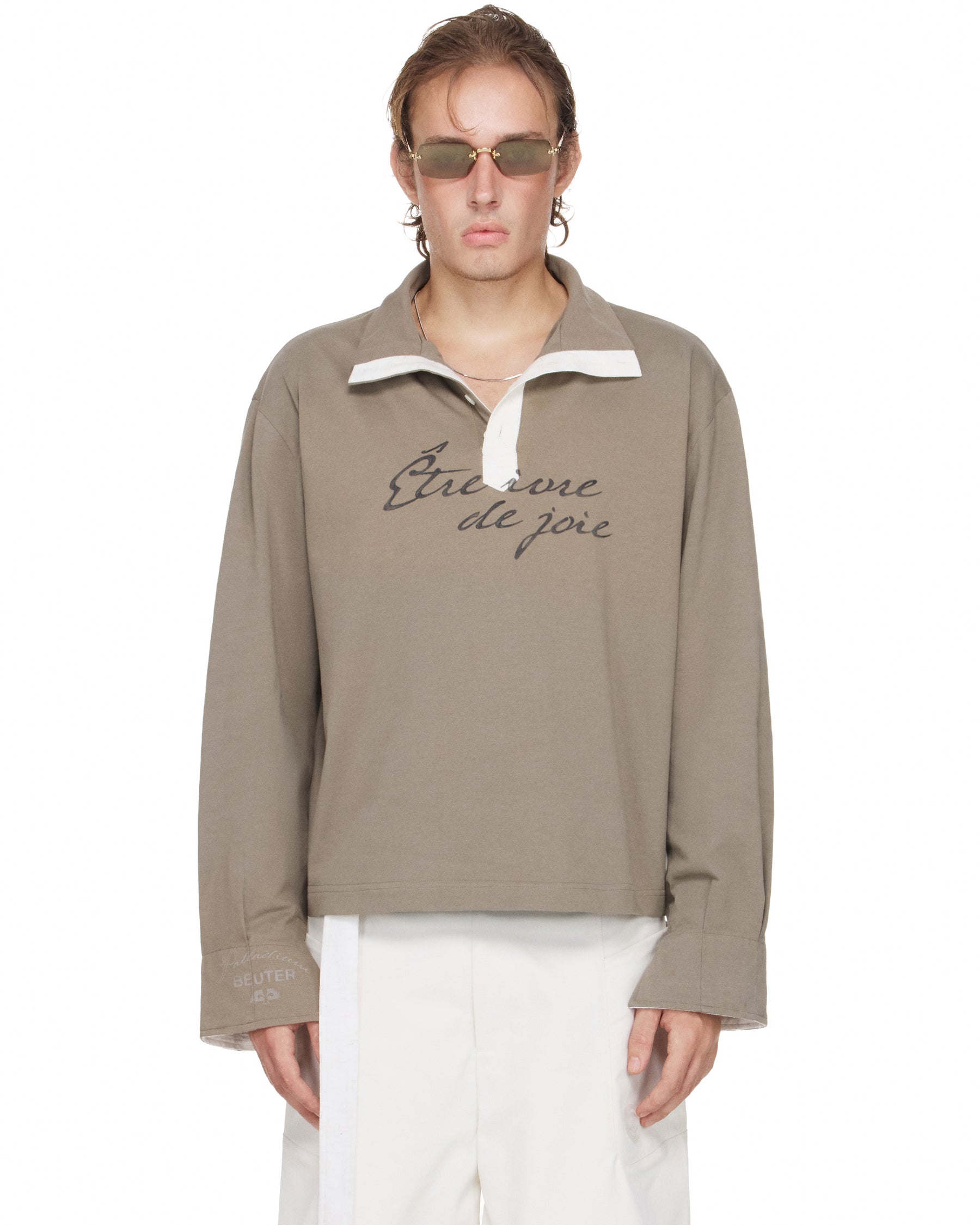 Áo Tay Dài Thời Trang Nam Palladium X Beuter Boxy Long Sleeve Polo