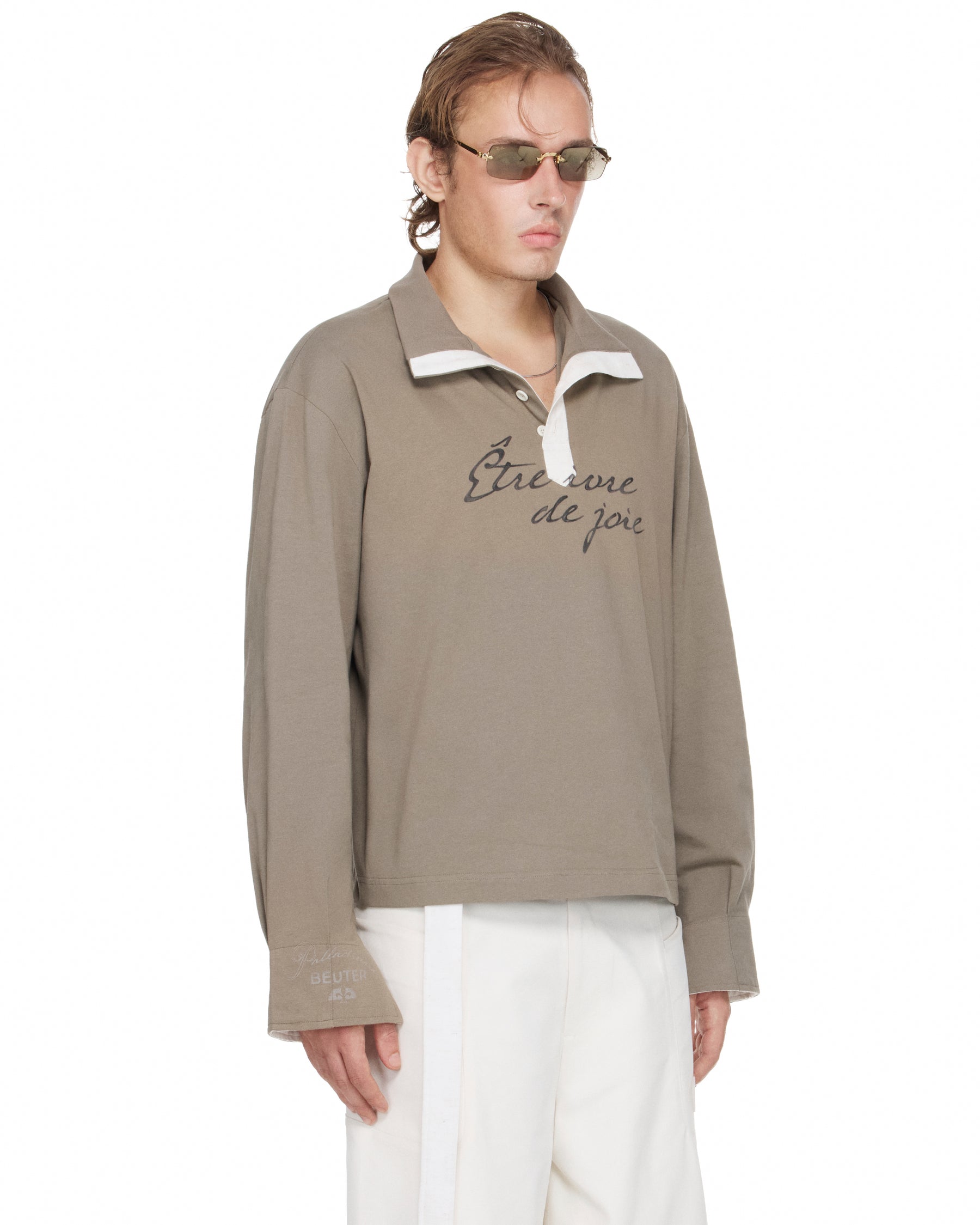 Áo Tay Dài Thời Trang Nam Palladium X Beuter Boxy Long Sleeve Polo