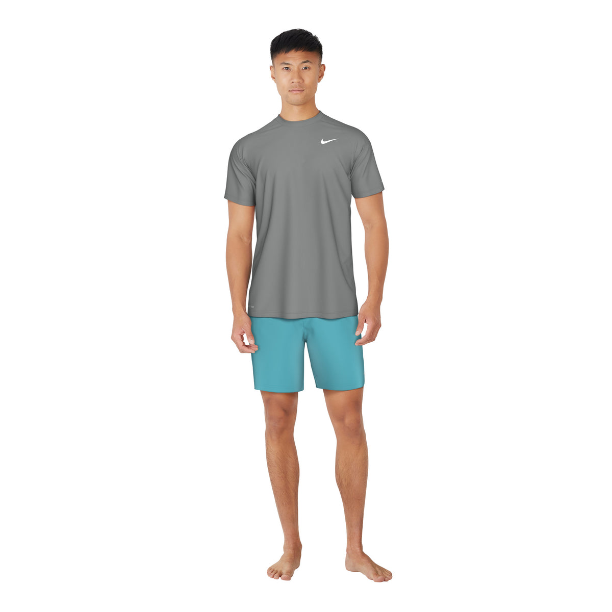 Áo Bơi Thể Thao Nam NIKE SWIM SHORT SLEEVE HYDROGU