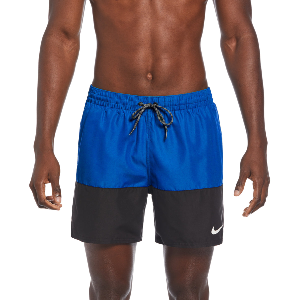 black and blue nike shorts