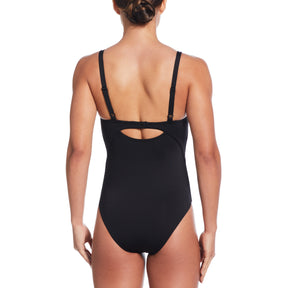 Đồ Bơi Một Mảnh Thể Thao Nữ Nike Swim V-Neck One Piece