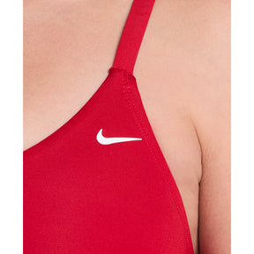 Áo Bơi Thể Thao Nữ Nike Swim V-Neck Midkini (Có Đệm Ngực)