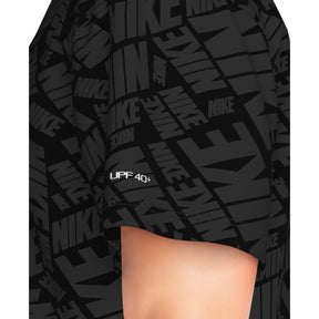 Áo Bơi Thể Thao Nam Nike Swim Nike Fall Embossed Hydro Short Sleeve Hydroguard