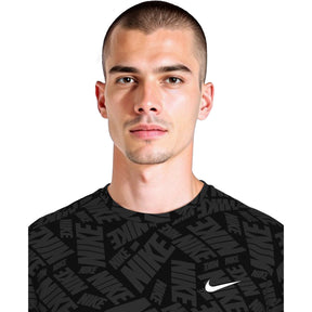 Áo Bơi Thể Thao Nam Nike Swim Nike Fall Embossed Hydro Short Sleeve Hydroguard