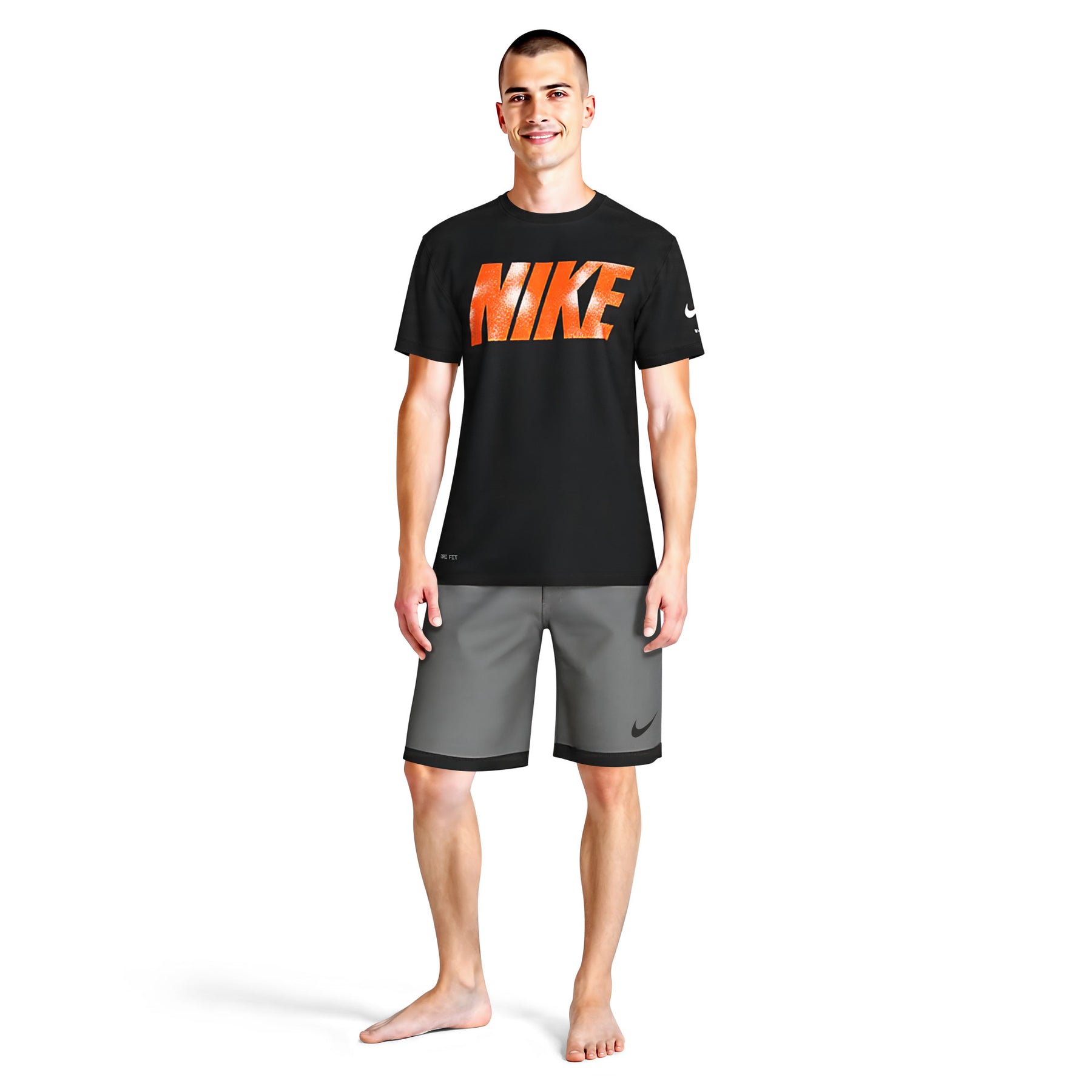 Áo Bơi Thể Thao Nam Nike Swim Nike Brand Blast Graphic Hydro Short Sleeve Hydroguard