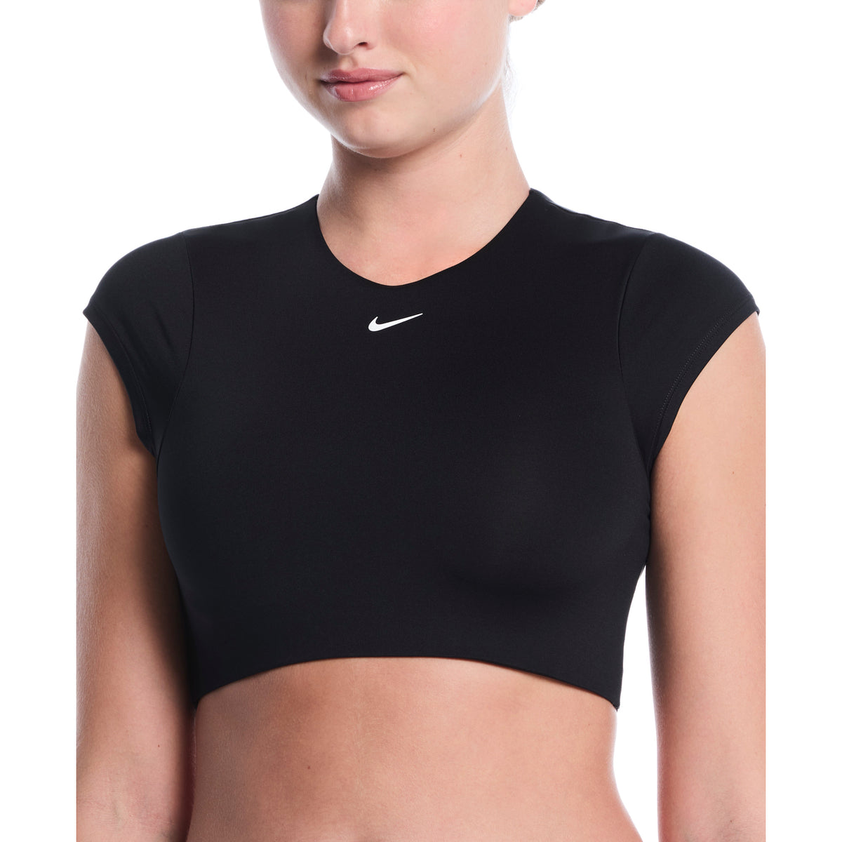 Áo Thể Thao Nữ Nike Swim Cropped Swim Top (Không mút – không đệm ngực)