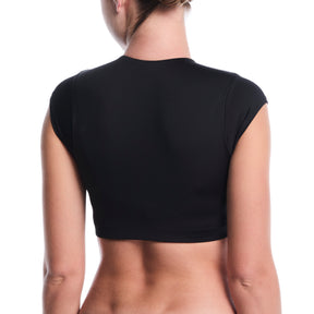 Áo Thể Thao Nữ Nike Swim Cropped Swim Top (Không mút – không đệm ngực)