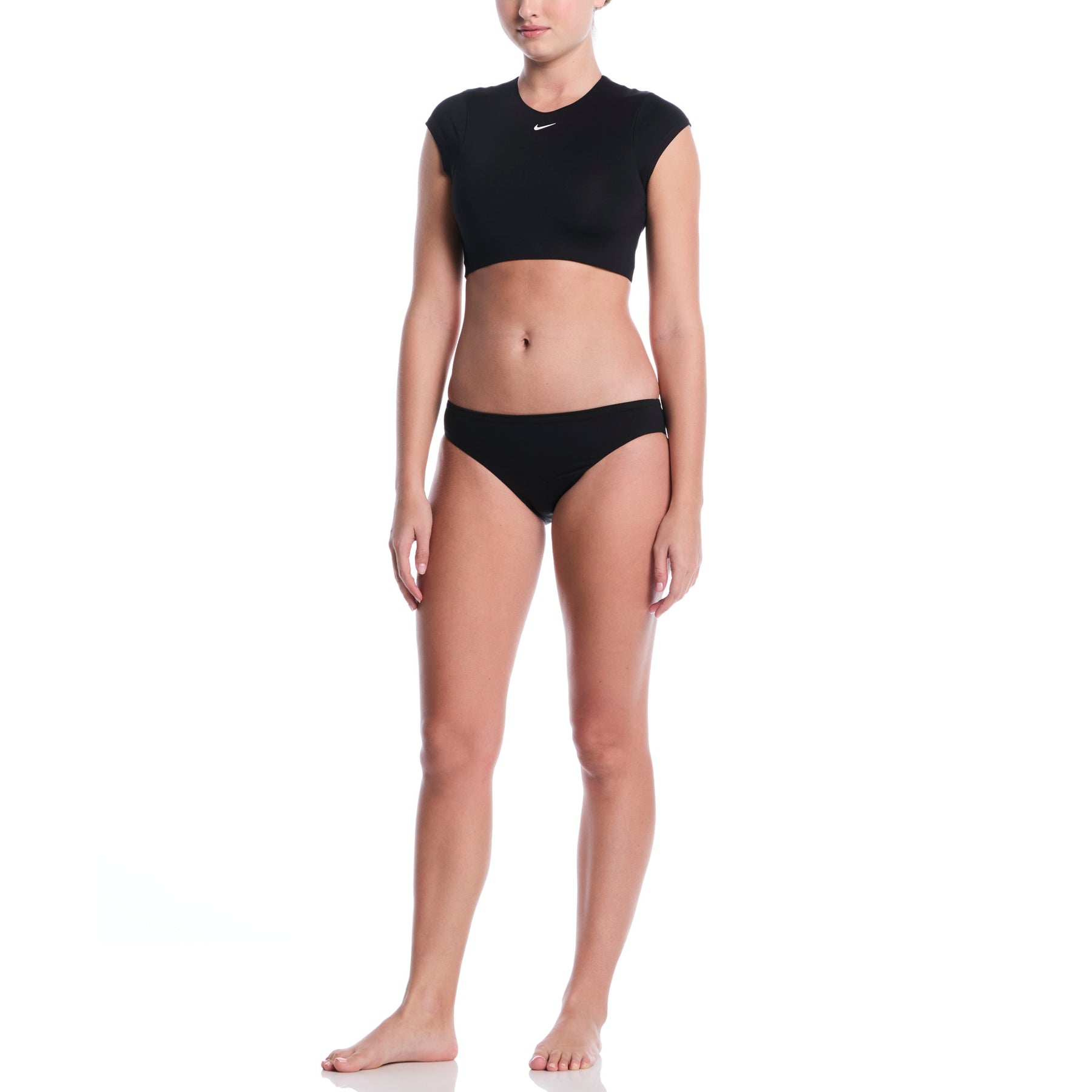 Áo Thể Thao Nữ Nike Swim Cropped Swim Top (Không mút – không đệm ngực)