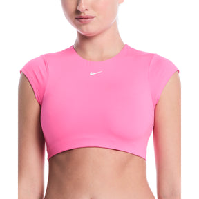 Áo Thể Thao Nữ Nike Swim Cropped Swim Top (Không mút – không đệm ngực)
