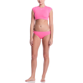 Áo Thể Thao Nữ Nike Swim Cropped Swim Top (Không mút – không đệm ngực)