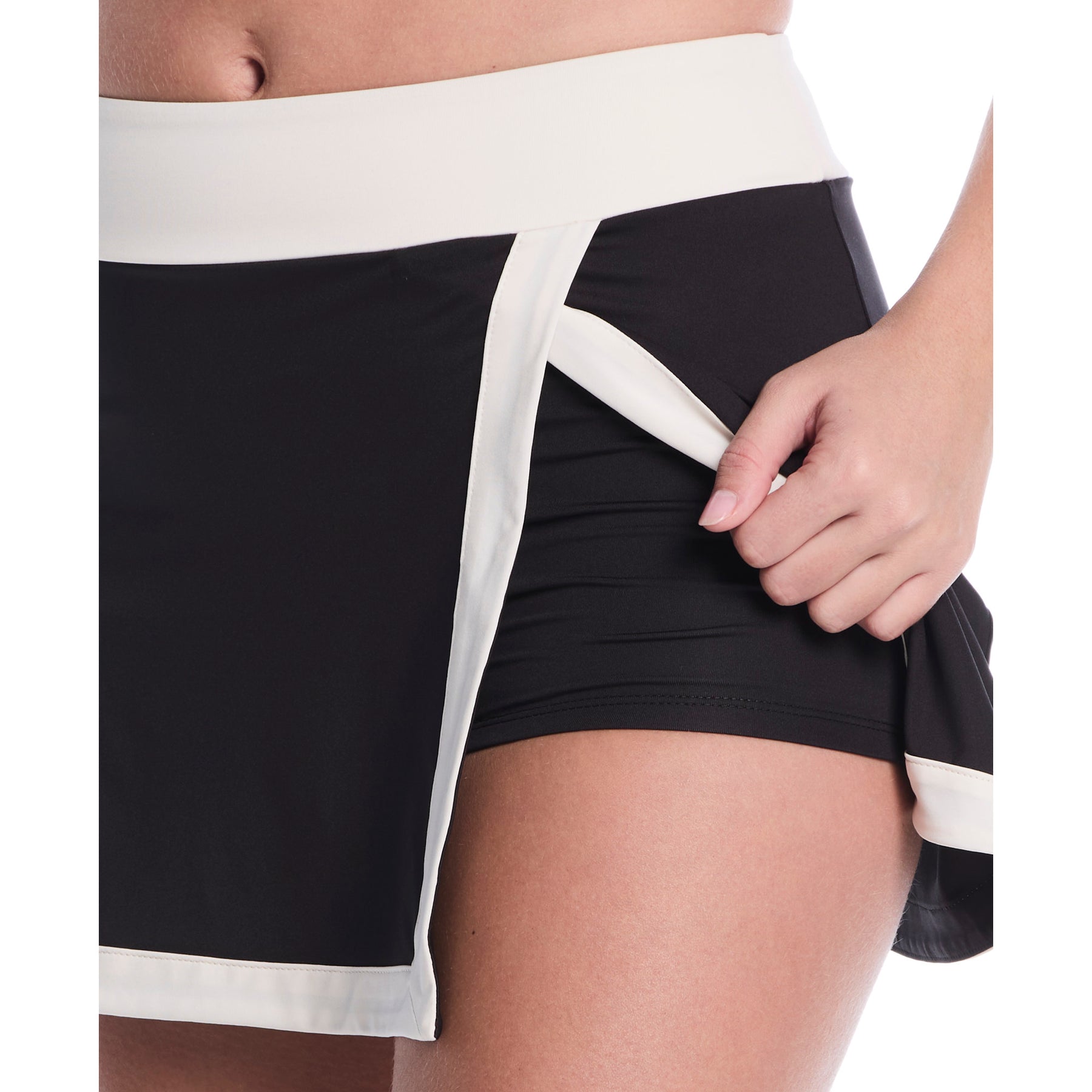 Quần Bơi Thể Thao Nữ Nike Swim Color Block  Swim Skirt